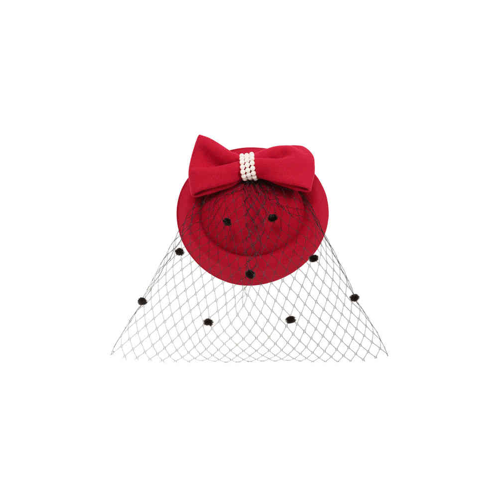 Banned - Judy Hat Hoed - Rood